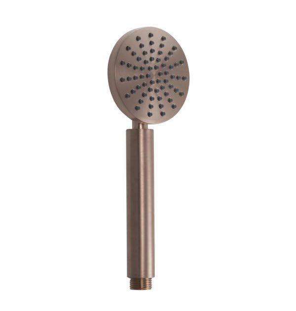 Single function shower handle