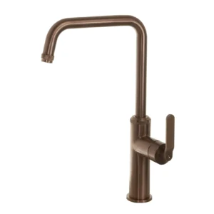 Decor Brushed Bronze Single Lever Sink Mixer