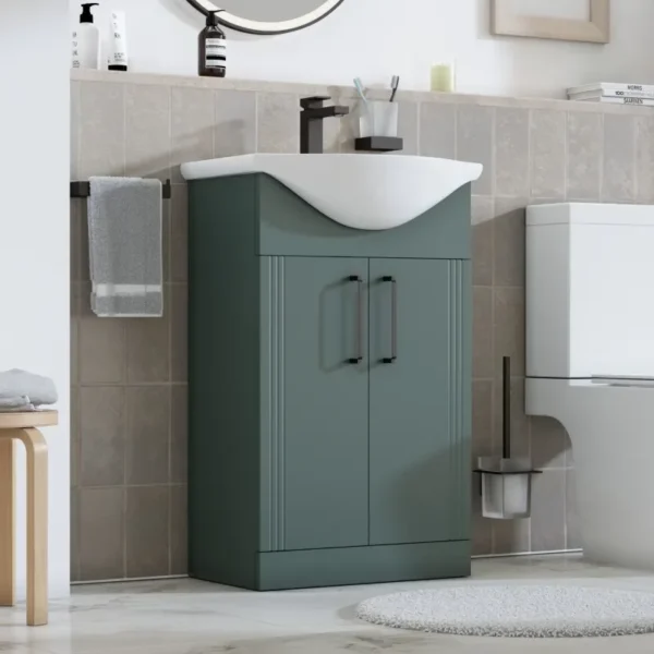 Celeste Linear 550 Green Vanity Unit with Basin