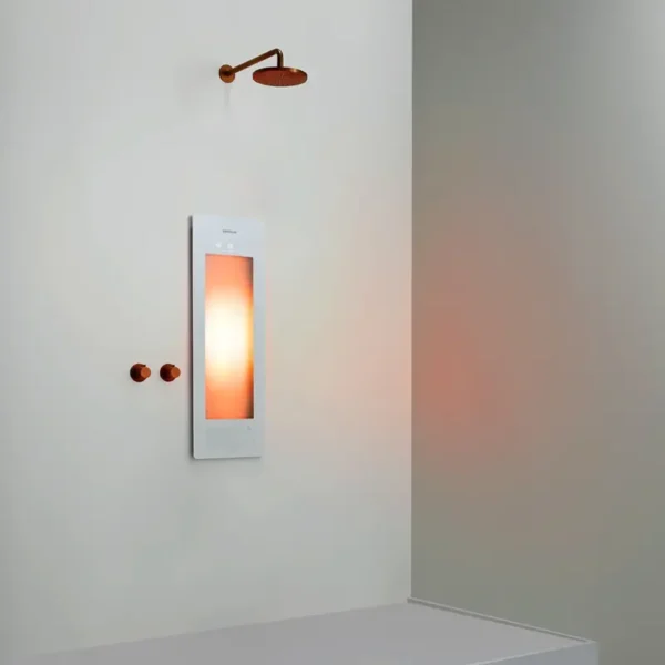 Sunshower One: Small White Infrared Light