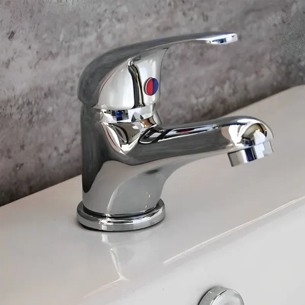 Poma Basin Mono Tap with Popup Waste
