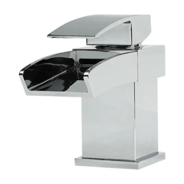Ca Series Basin Mono Mixer Tap with Waterfall Spout and Click Waste