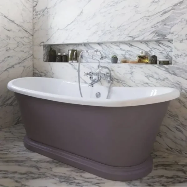 Boat Bath White Acrylic